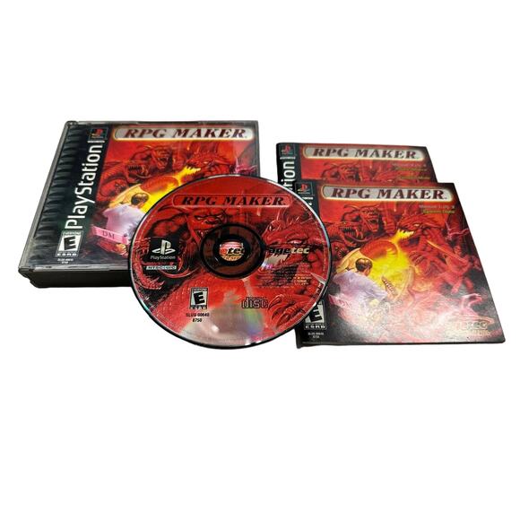 RPG Maker (Sony PlayStation 1, 2000) CIB, Tested, Working - Picture 1 of 7